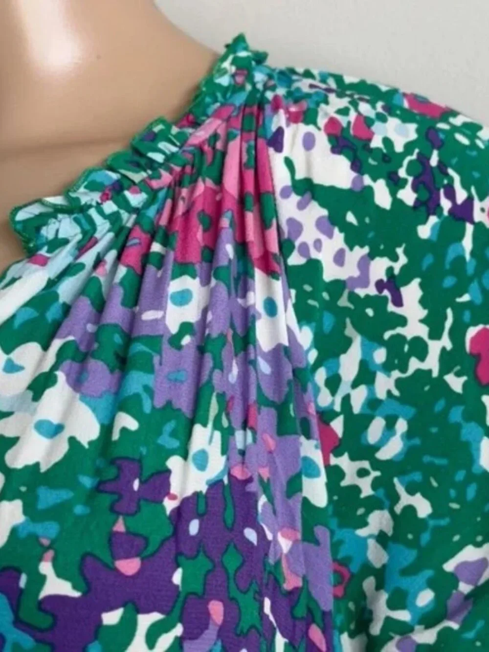 Rails Juni Gardenia Flora Midi Dress Size Medium - Picture 4 of 15